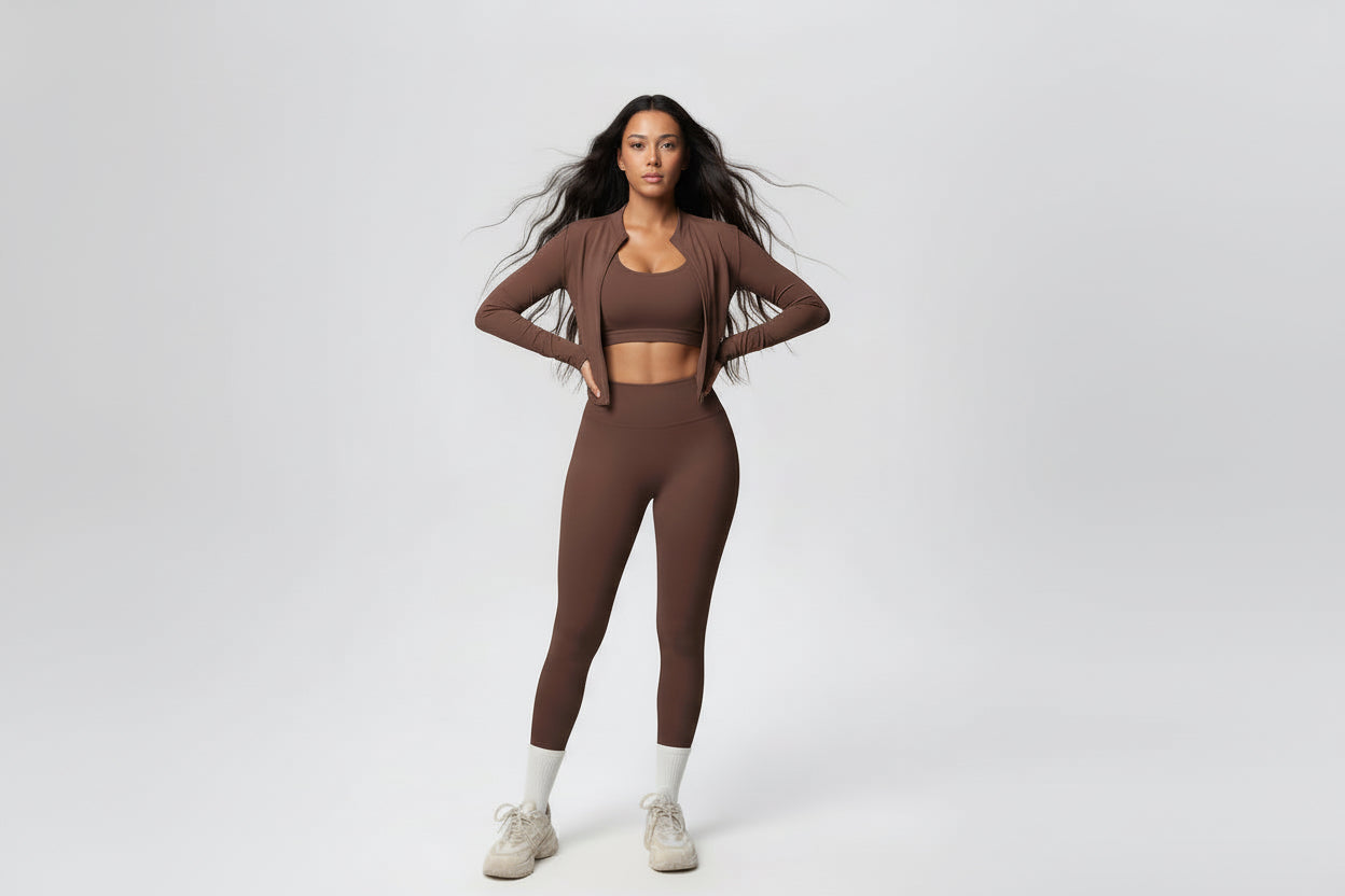 Ensemble Sport Femme 3 Pièces Yoga