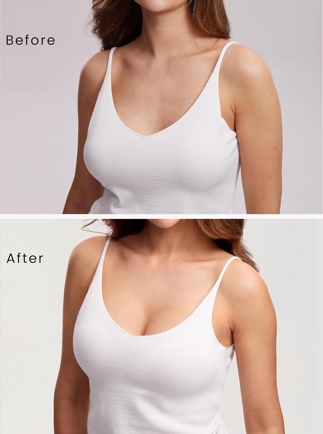 DOBREVA Women's Strapless Push Up Bra Plus Size Padded Underwire Multiway Bandeau