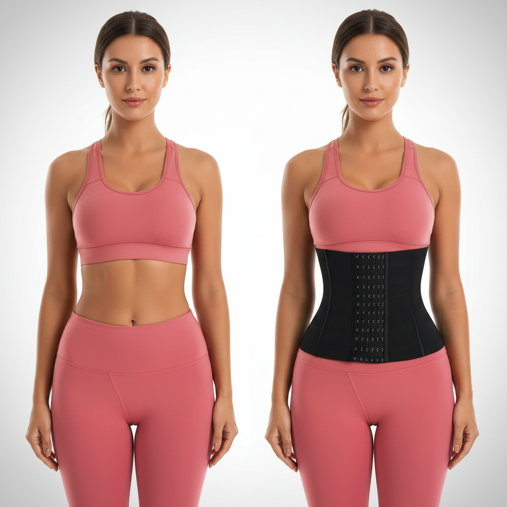 Ceinture de Sudation Serre-Taille Gainant d’Entraînement Ceinture d’Entraînement Raffermissante Femme et Homme Ceinture Abdominale Amincissante Néoprène Waist Trainer